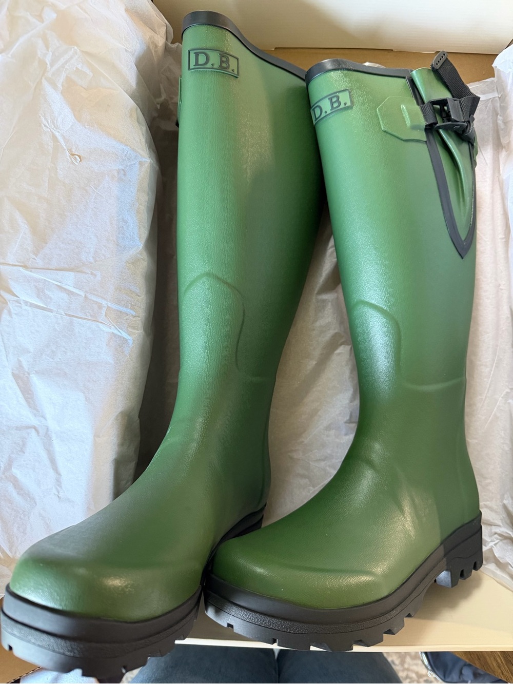 Dairy Boy Wellies size 9